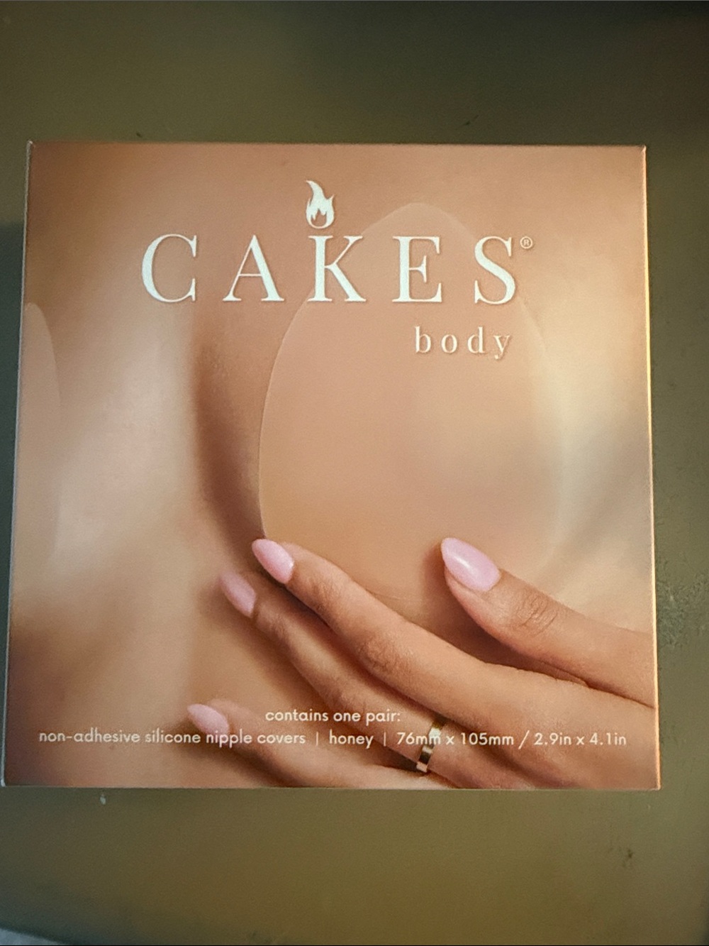 Cakes Body Silicone Nipple Covers - Honey Nude